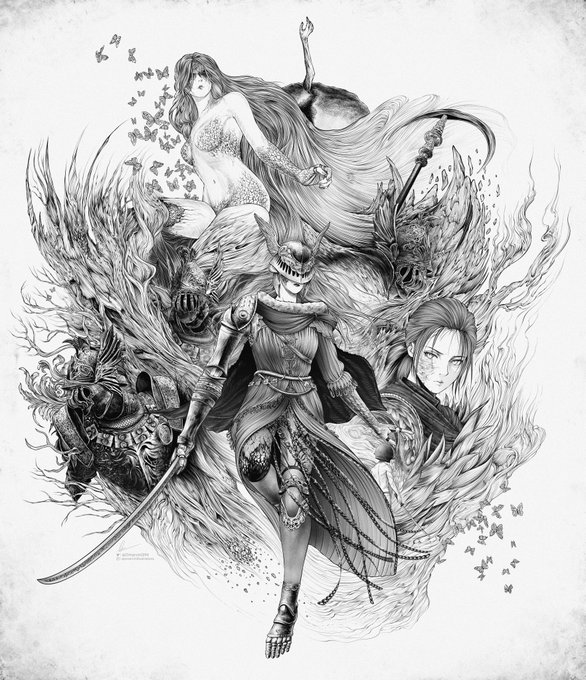 Goddess of Rot.
#ELDENRING 
