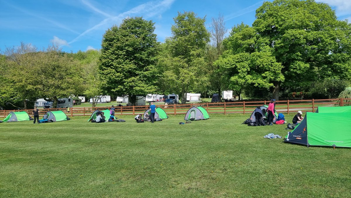 NGHSoutdoors's tweet photo. Bronze Practice: All teams set up at camp ready for their first day of navigation training πΊπ§ #bronzedofe #navtraining https://t.co/Z9mq9viLY1