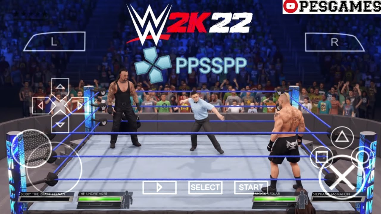 wwe 2k22 psp