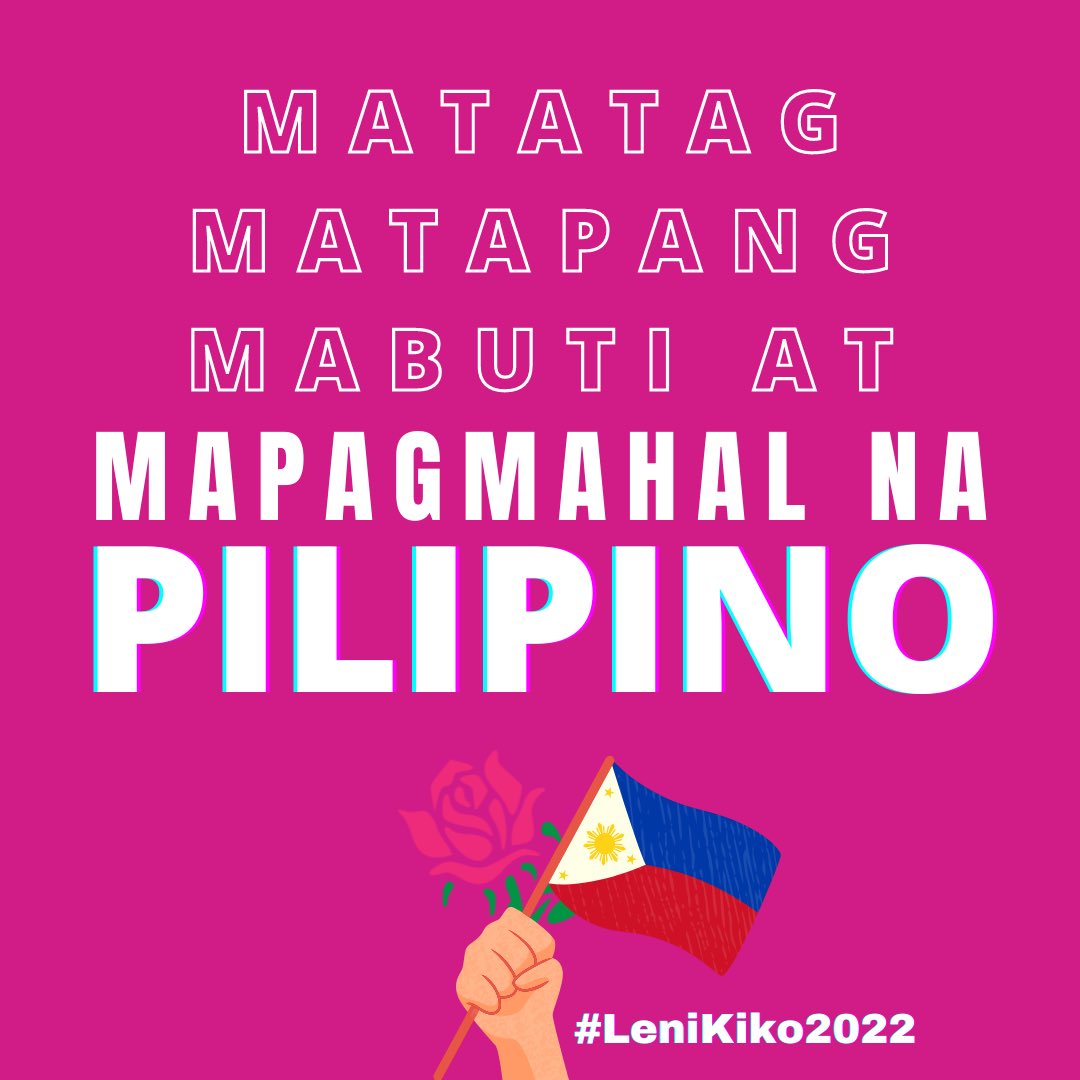 TheSuperMarlo's tweet photo. #Ipana7oNa10ParaSaLahat #makatispink #PilipinasIsPink https://t.co/G6Di0vwjmH