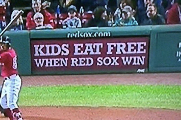 CoachRiba's tweet photo. Has anyone checked on the children in Boston? #RedSox https://t.co/qzMHyqsLbi