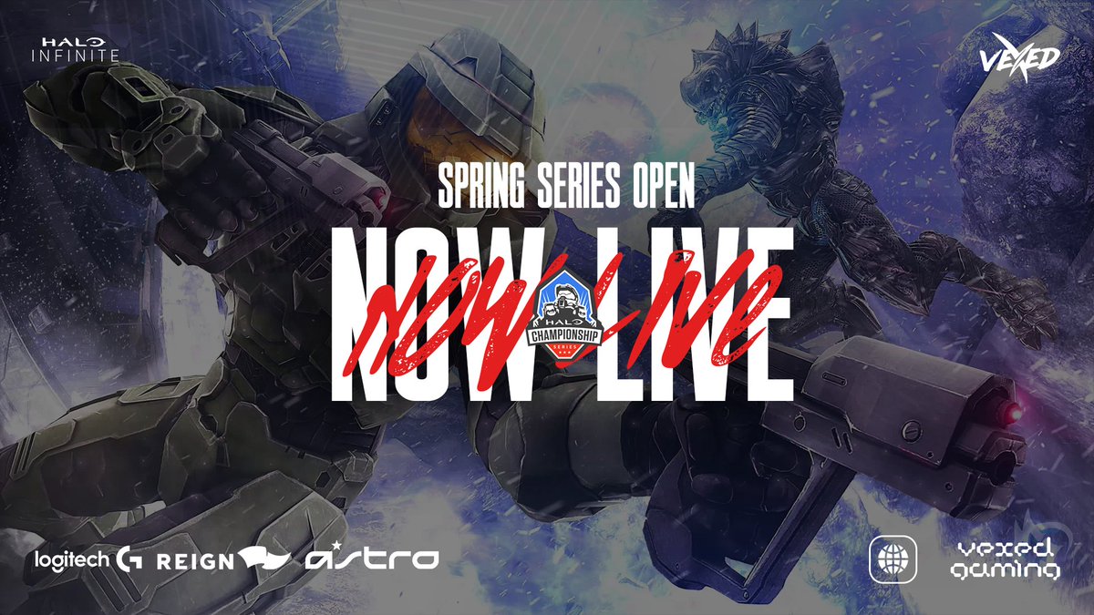 vexed_gg's tweet photo. [#Halo #HaloSpringSeries] The Halo action is going live, and the 🇬🇧 squad is out clashing for our ticket to the HCS Super in Valencia!

🧵 Live updates in the thread https://t.co/8Y0yrMrIcj