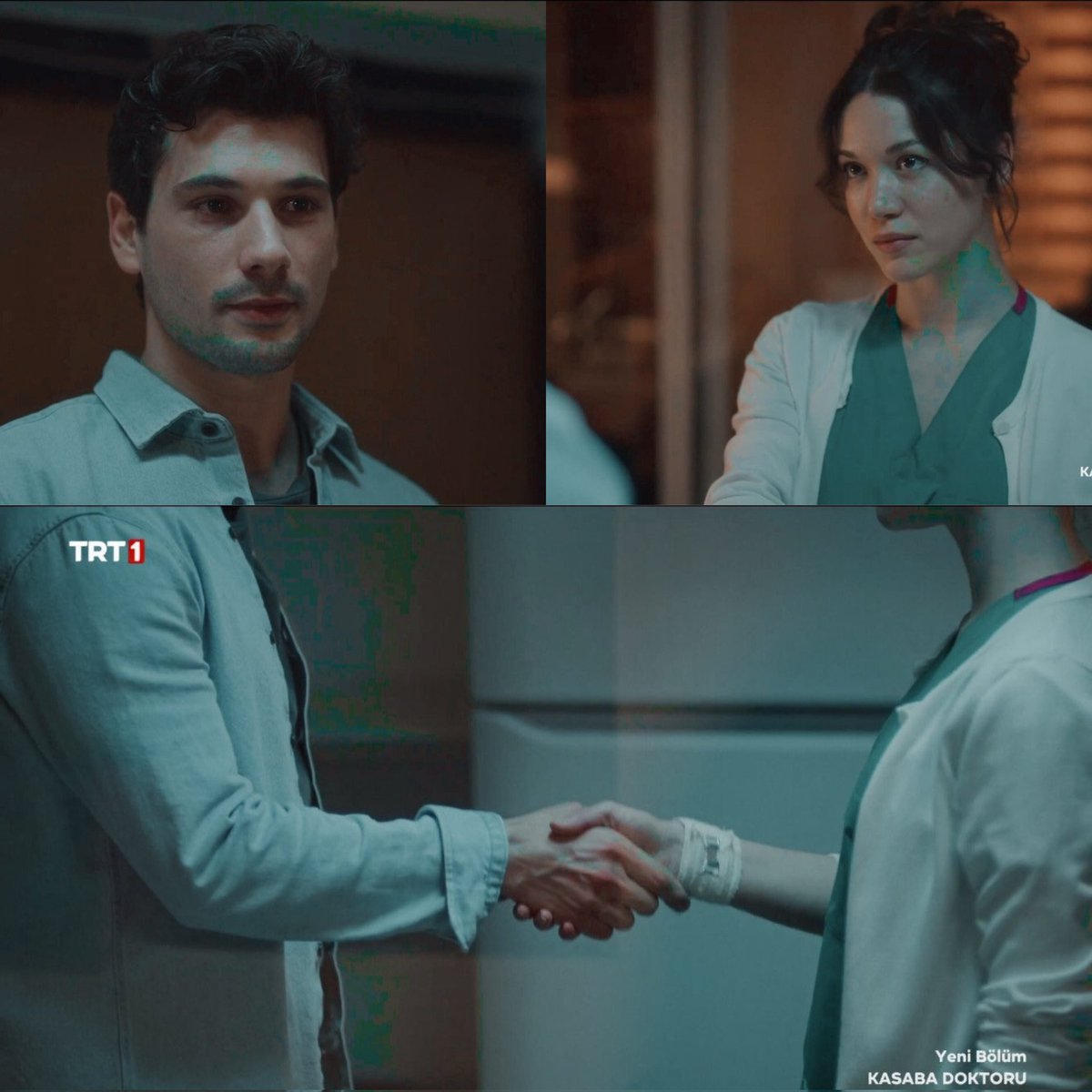 "Biraz garip bi başlangıç oldu bizim ki değiştirebiliriz"

Siz şimdi iş arkadaşımı oldunuz🥰
#KasabaDoktoru #LeyMer 
#HazalSubaşı #DenizCanAktaş