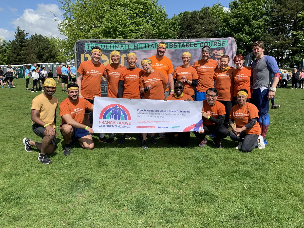 runNGman's tweet photo. Oldham Bronchomania supporting ⁦@FrancisHouseCH⁩ ⁦@BornSurvivorUK⁩ support us at https://t.co/0eueCjQBMz https://t.co/WE4qgkifbz