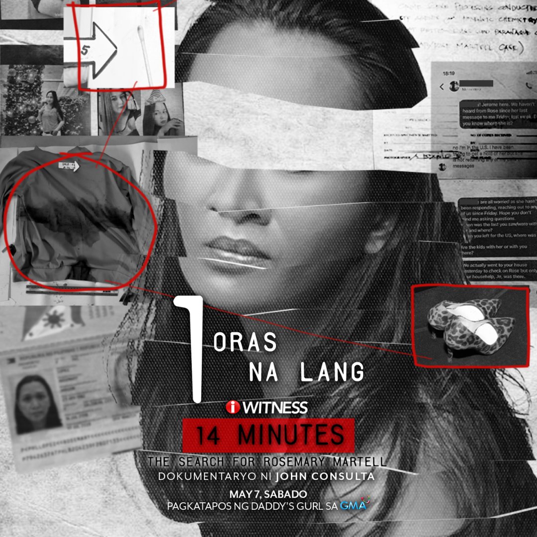IWitnessGMA's tweet photo. 1 ORAS NA LANG, mapapanood na ang kauna-unahang 'I-Witness' documentary ni John Consulta.
Sabay-sabay nating sundan ang kaso ng isang misteryosong pagkawala na nagbukas ng imbestigasyon hindi lang sa NBI kundi maging sa FBI sa Amerika.
#IWitness #14Minutes https://t.co/M9eGD9Yy8t