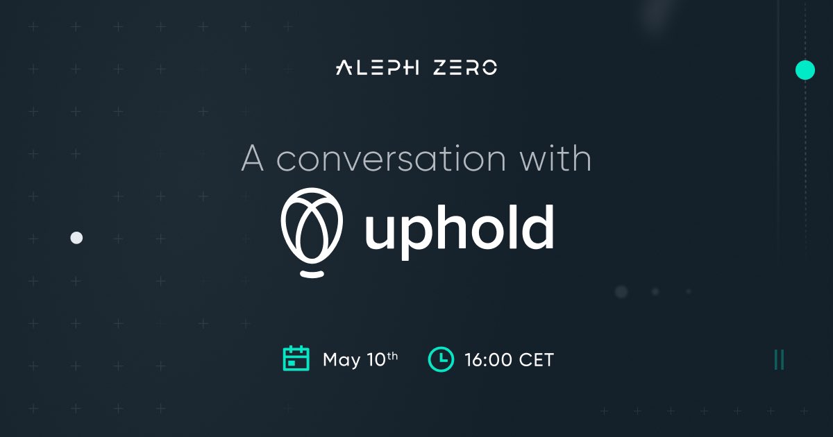 MHiesboeck's tweet photo. T-3d
@UpholdInc @Aleph__Zero @AndreCasterman
Prepare to be blown away by $Azero #ogalpha #cryptoalpha #meettheCEO #founders #futureofblockchain #privacy #zk
✍️ https://t.co/5hSIQNxKQk https://t.co/ChQg6bmppZ