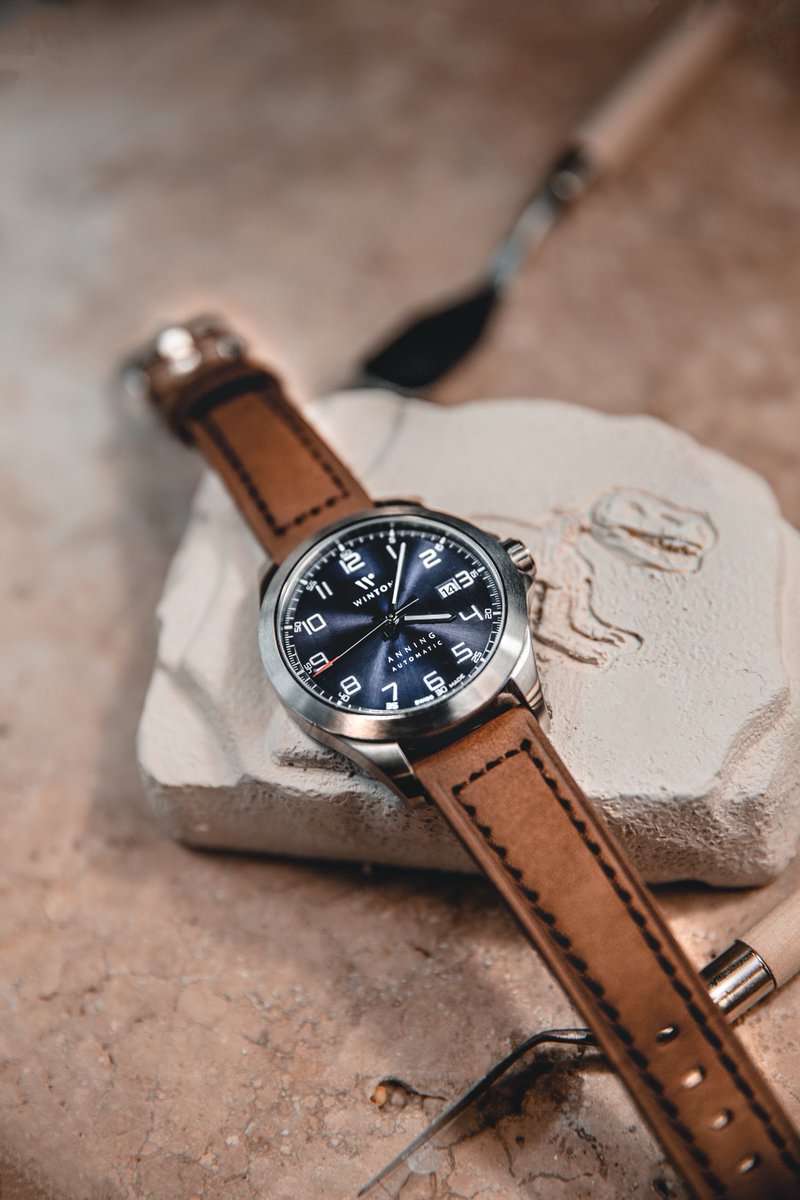 WintonWatchCo's tweet photo. The Anning  -  the field watch from Winton Watch Co. Handmade in Switzerland. #discreetlydifferent https://t.co/frLAUyGTiR