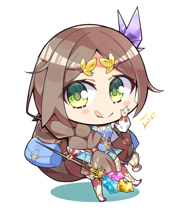 フィリスちゃんのSDイラストです  #アトリ絵