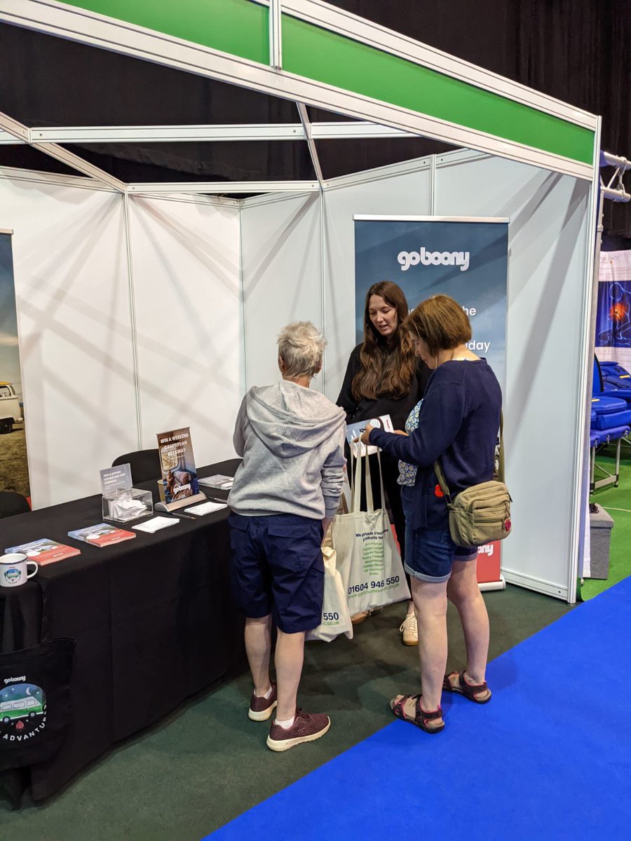 We’re at the @LifestyleShow1 all weekend talking all things campervans! Pop by and say hi 👋🏼