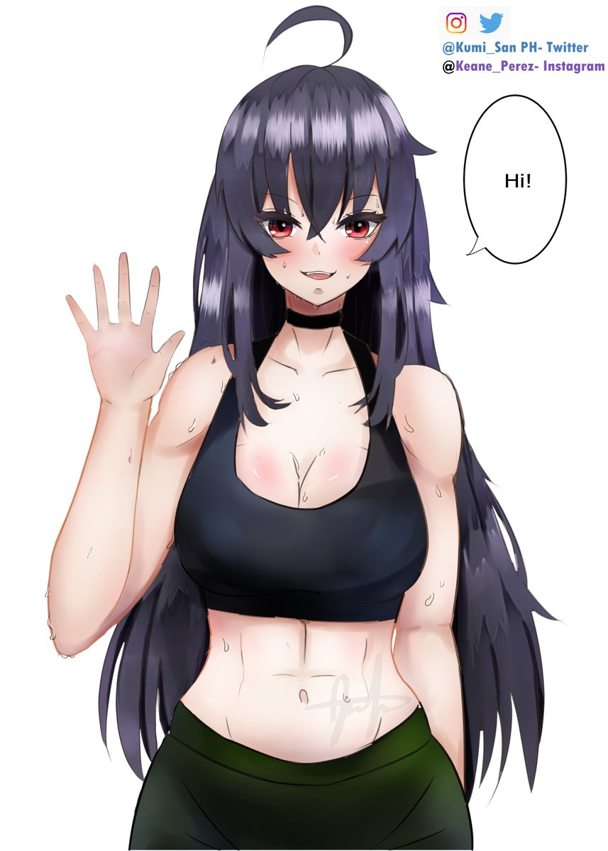 Kumi_sanPH's tweet photo. Hello Guys New Fanart for to day Saturday!!, This is my new Oc hope you like her, and this is one of the best and my favorite Oc that i made💞
Ara- Ara vibes😩💞💞
#Workingout
#digitalart
#OC
#lineart
#hotMama
#bestOC https://t.co/zm9WIYJuC6