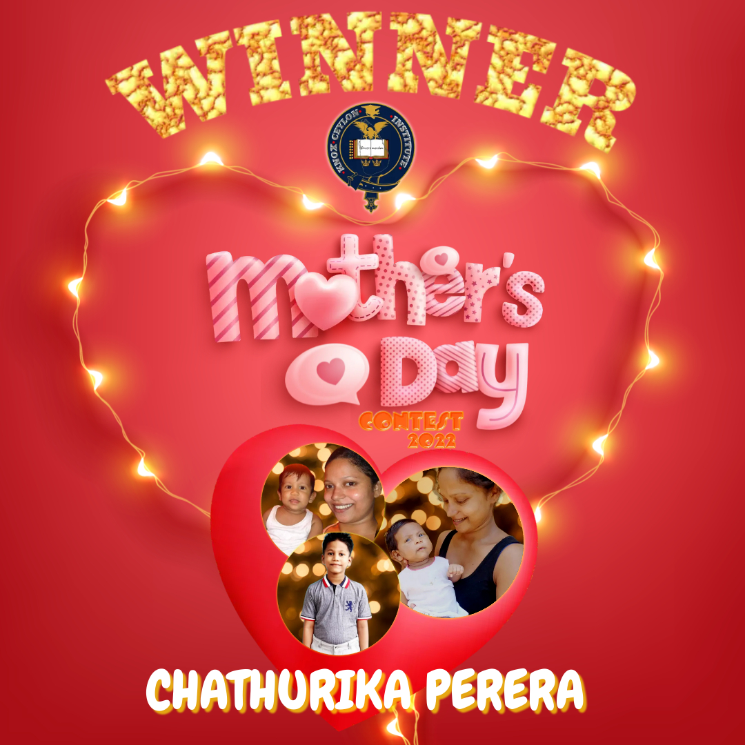 KnoxCeylonInst's tweet photo. Congratulations Rageeth for winning the Mother's Day appreciation Video competition.We are glad to inform you that your Mom is awarded with a luxurious unlimited High Tea Buffet at Mandarina Colombo.We would also like to thank all the other students who took part in this contest. https://t.co/p91PeNFPZV
