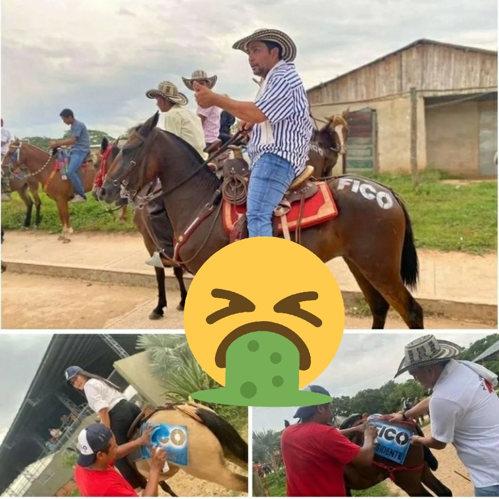 Laburritaisa's tweet photo. #NoFico A la pregunta ¿como Presidente apoyará la ley #ColombiaSinToreo? ya Colombia sabe que #FicoApoya las PRÁCTICAS DE CRUELDAD EN CONTRA DE LOS ANIMALES Ya que su linea es "favorecer los emporios capitales con sudor de l's Colombian's #FicoViolenciaTaurina para Colombia https://t.co/W6HqVsyAiJ