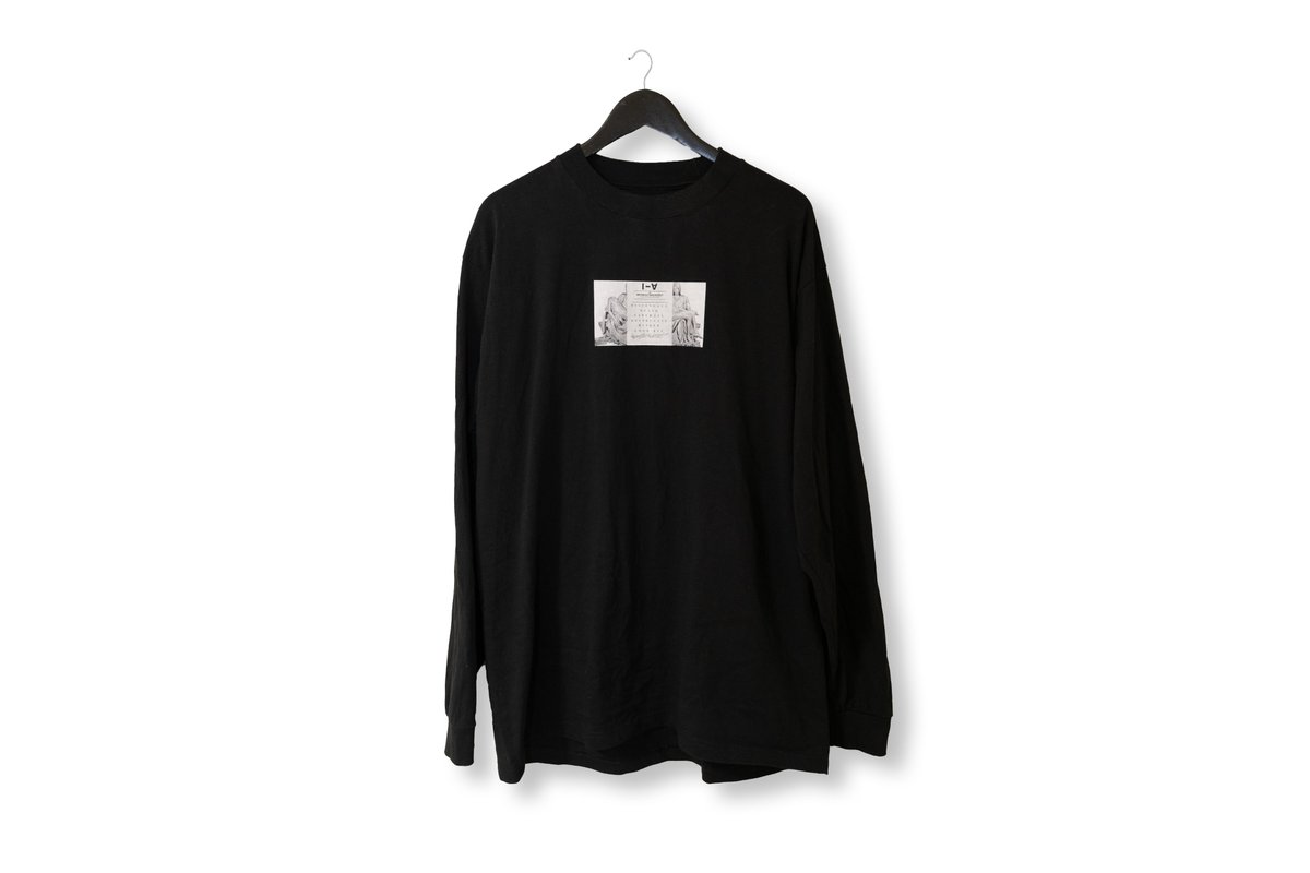 IPAT_JPN's tweet photo. 【Pietà C-TEE/.LS】
ヘヴィオンスのボディを使用。
シルエットは全体的に余裕を持たせた一枚。
彫刻作品「Pietà」をメインにバックプリントで施し、IMPERFECT  ARCHITECTが掲げる喪失と不完全性のメッセージを強く反映されたアイテム。
https://t.co/YyDiHJ38K0 https://t.co/rQGPt4UTmz