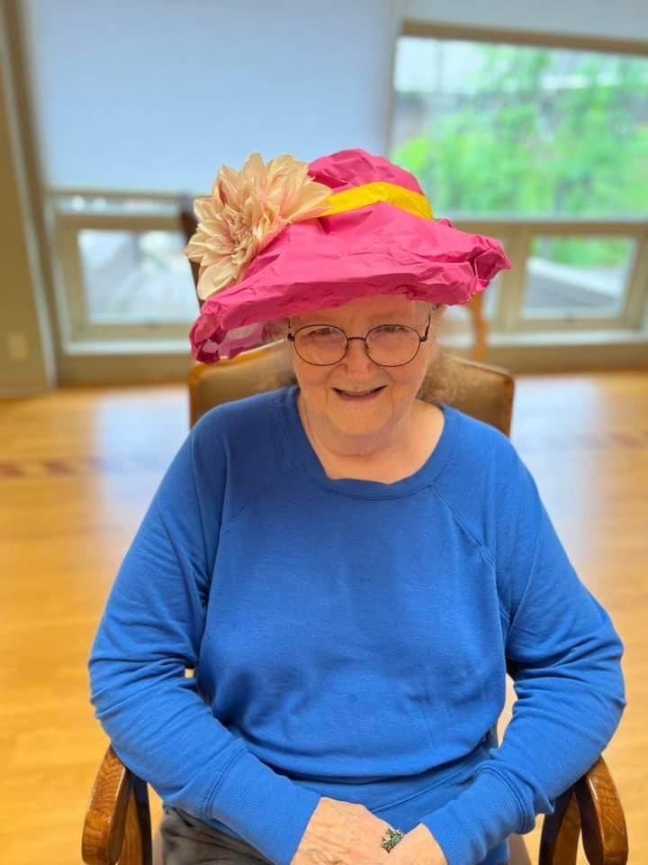 THVCpride's tweet photo. Happy Derby Day!  Our veterans and staff had a blast at our annual hat contests and stick horse races!  🐎❤️🇺🇸 https://t.co/BK1JMms3vj