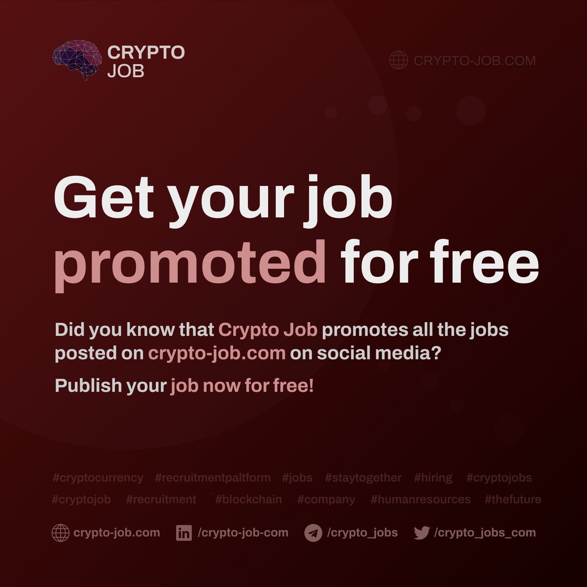 Crypto Job (@crypto_Jobs_com) / Posts / X