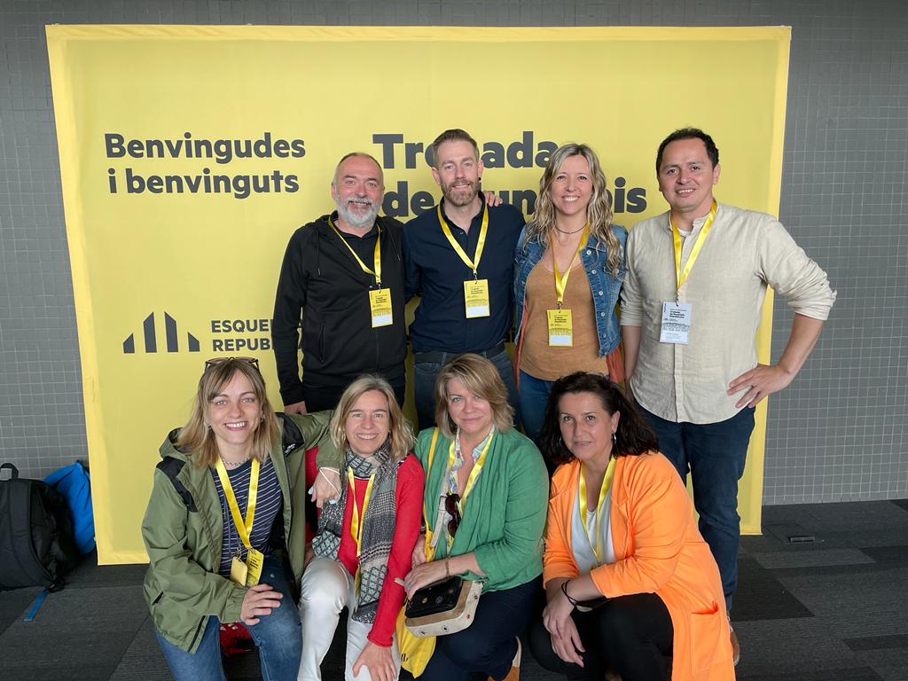 ERC_Eixample's tweet photo. Avui l'Eixample també és present a la Trobada de Municipis Republicans que es fa a Reus. Eines per transformar i millorar! Una oportunitat també per conèixer realitats d'arreu del país. #TMR2022ERC #ImpulsemEixample https://t.co/7PxeZKtO49