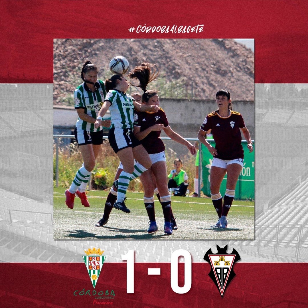 WosoMagazine's tweet photo. .@CordobaFemenino ⚪🟢 y  @FundaAlbaFem ⚪🔴 se han enfrentado en la Jornada 2️⃣7️⃣ de #RetoIberdrola

🎖️ Victoria del Córdoba 1️⃣➖0️⃣
⚽⚪🟢 @anab_ol7

🏟️ CD Córdoba

#wosomagazine #ccffem #VamosFunda https://t.co/etV9eRv03q