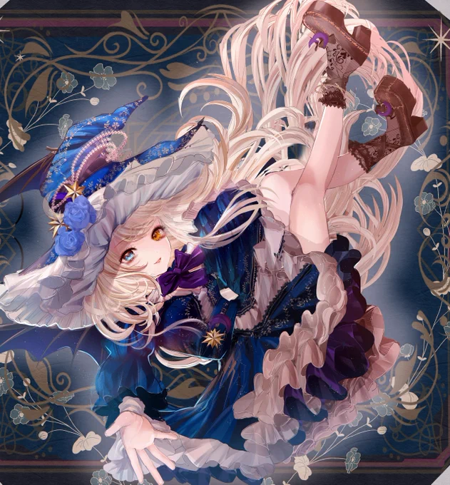 「 星月夜の悪魔魔女 」(全身版)

星月夜ドレスの
魔女のゴスロリファッションイラストです😊

#ゴスロリ #イラスト
#絵柄が好みって人にフォローされたい 