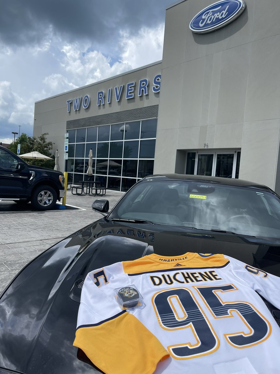 AtoZSports's tweet photo. ⚠️#Preds  GIVEAWAY⚠️ Win a Matt Duchene jersey and signed puck from @tworiversford and @atozsports! 

STEP 1: Follow @TwoRiversFord and @atozsports 
STEP 2: Retweet and Like this post
STEP 3: Tag a #Preds  Fans

A random winner will be chosen on 5/9 https://t.co/RScavwkJJH