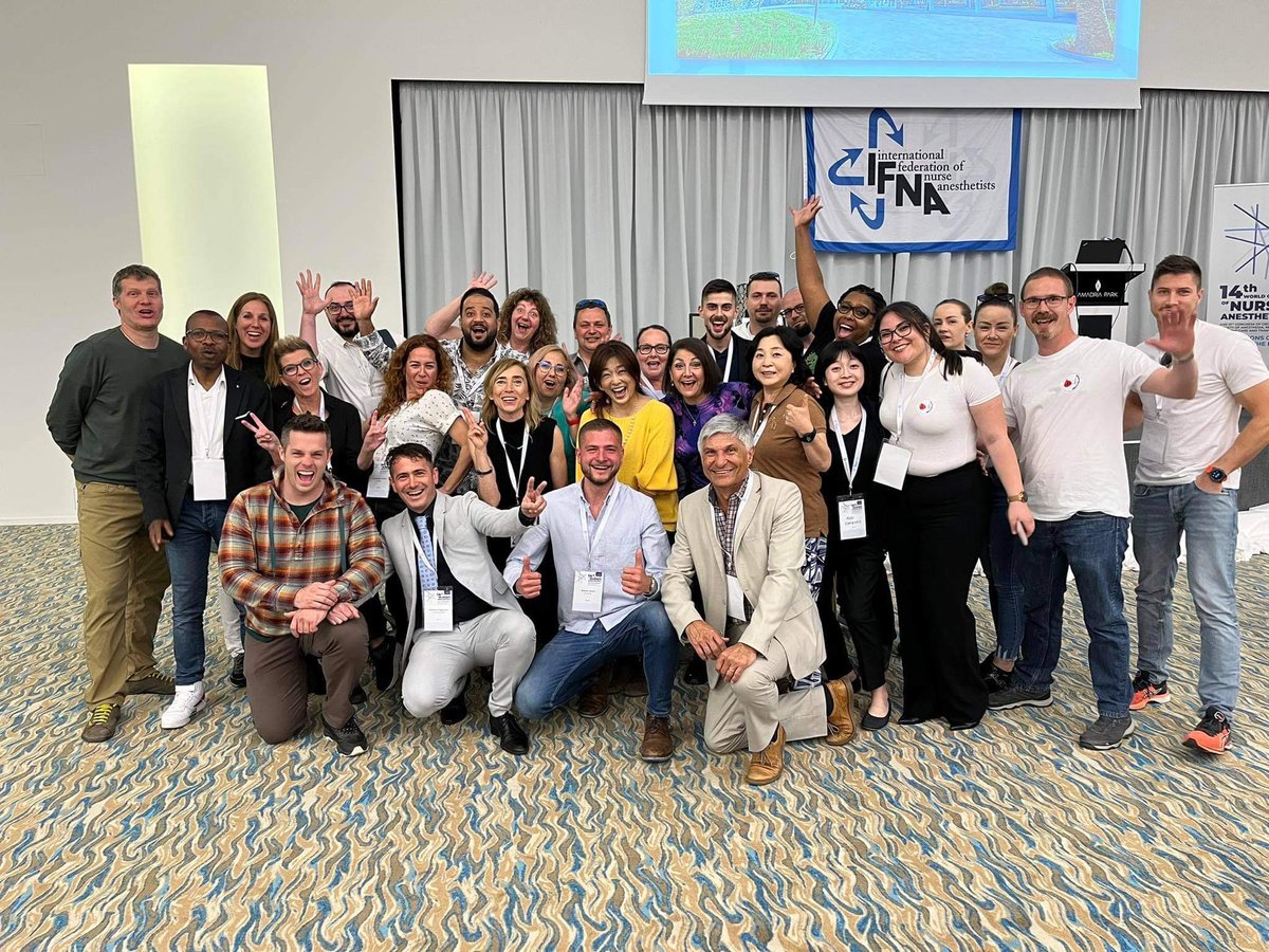 merci_deez's tweet photo. Final photo to celebrate the culmination of a successful conference #WCNA2022 I was proud to represent @USFHealthNurse and my home country Jamaica 🇯🇲 
at this International gathering. 
#GlobalSurgery2030 #safesurgery4all #CRNAs #IFNA https://t.co/GiVxGtEWIL