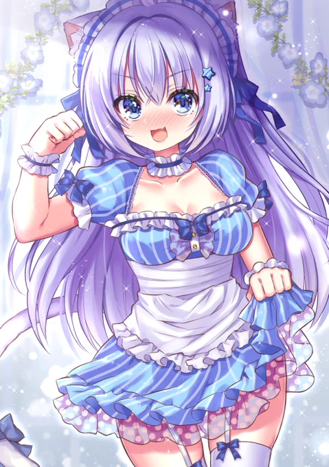 お出迎えねこちゃんꕤ*.゜ #オリジナル