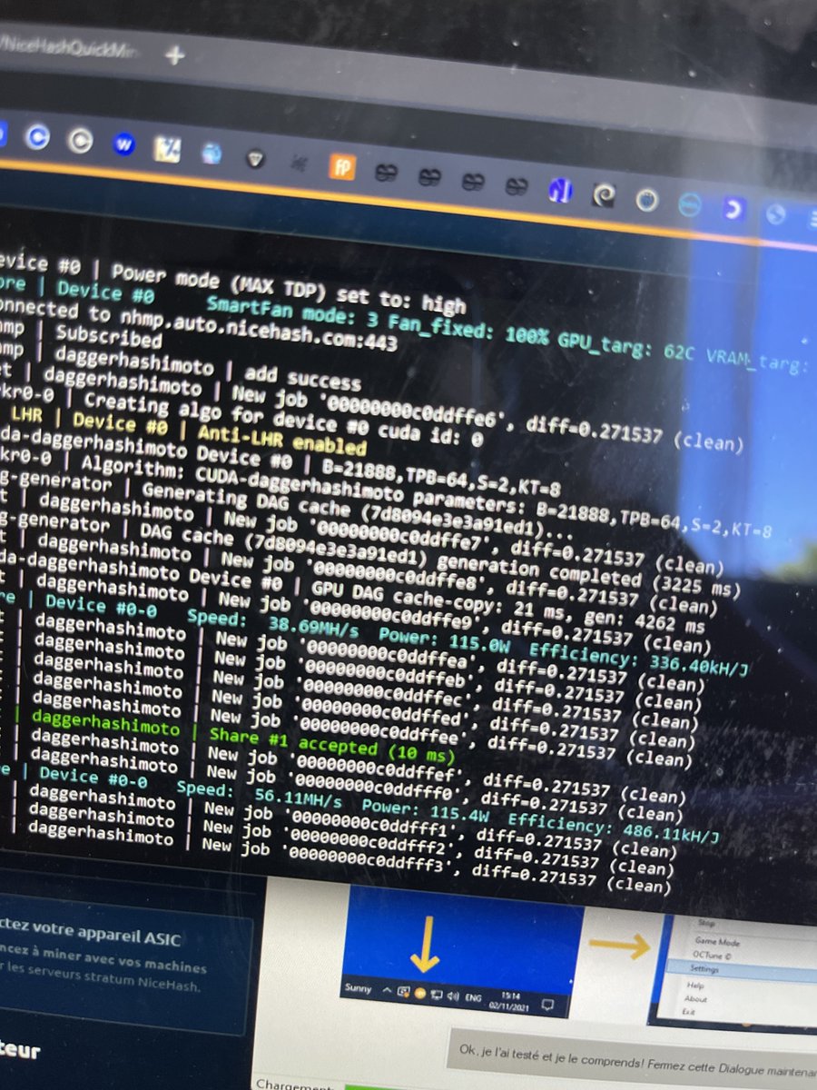 LE LHR A ETE DEBLOQUER COMPLETEMENT PAR NICE HASH #mining #eth #lhr #nvidia #btc #nicehash nicehash.com/blog/post/100-…
