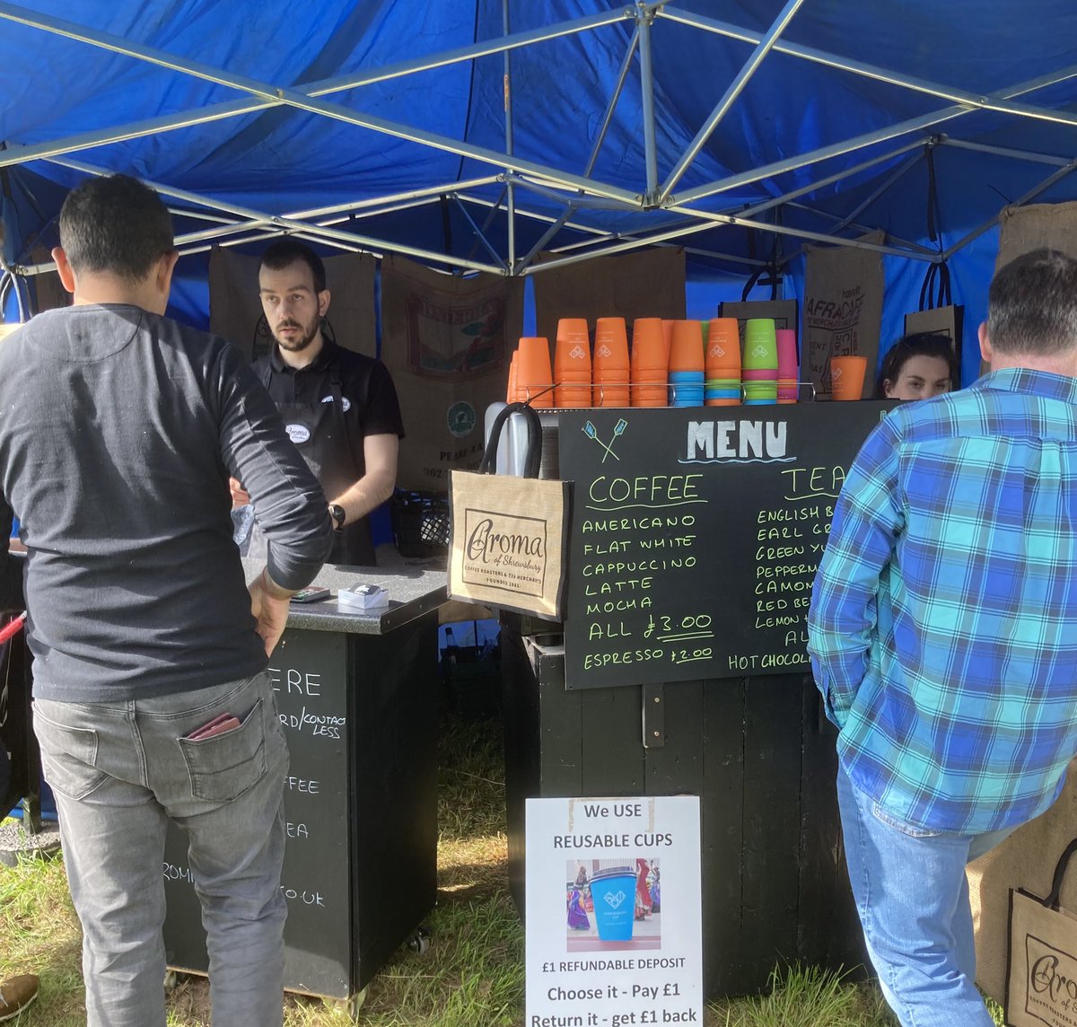 Fab day at <a href="/ShrewsRegatta/">Shrewsbury Regatta</a> <a href="/PengwernBoat/">Pengwern Boat Club</a> - come down &amp; watch the racing pick up a drink from <a href="/AromaTeaCoffee/">Aroma Coffee Roasters & Tea Merchants</a> in <a href="/shrewsburycup/">Shrewsbury Cup</a> or have a beer on the balcony