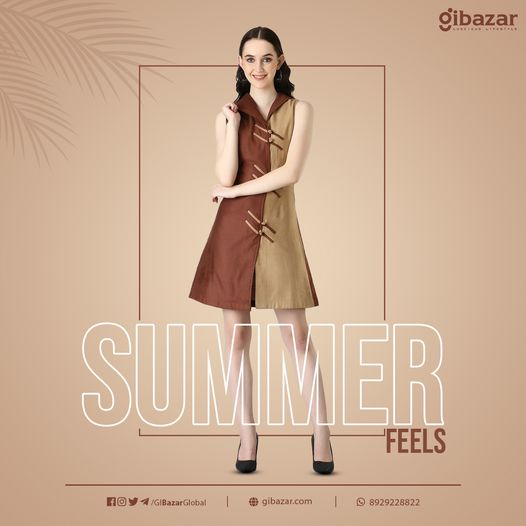 GIBLifestyle's tweet photo. Amp up your summer fashion with this dual-colored dress. 
Check it out now :https://t.co/8UBGt85lnq

#summerfashion #brunchgoals #gifashion #GiBazar #summerwardrobe #Indiansummerfashion https://t.co/MlQme0pg4n