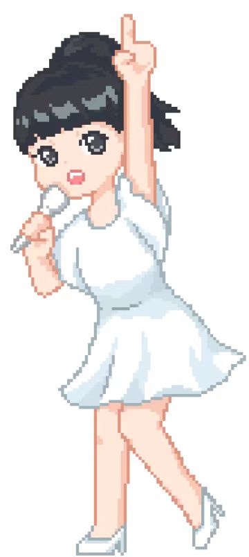 KotoneLv3's tweet photo. 试试像素画个achan https://t.co/331cQe8FCT