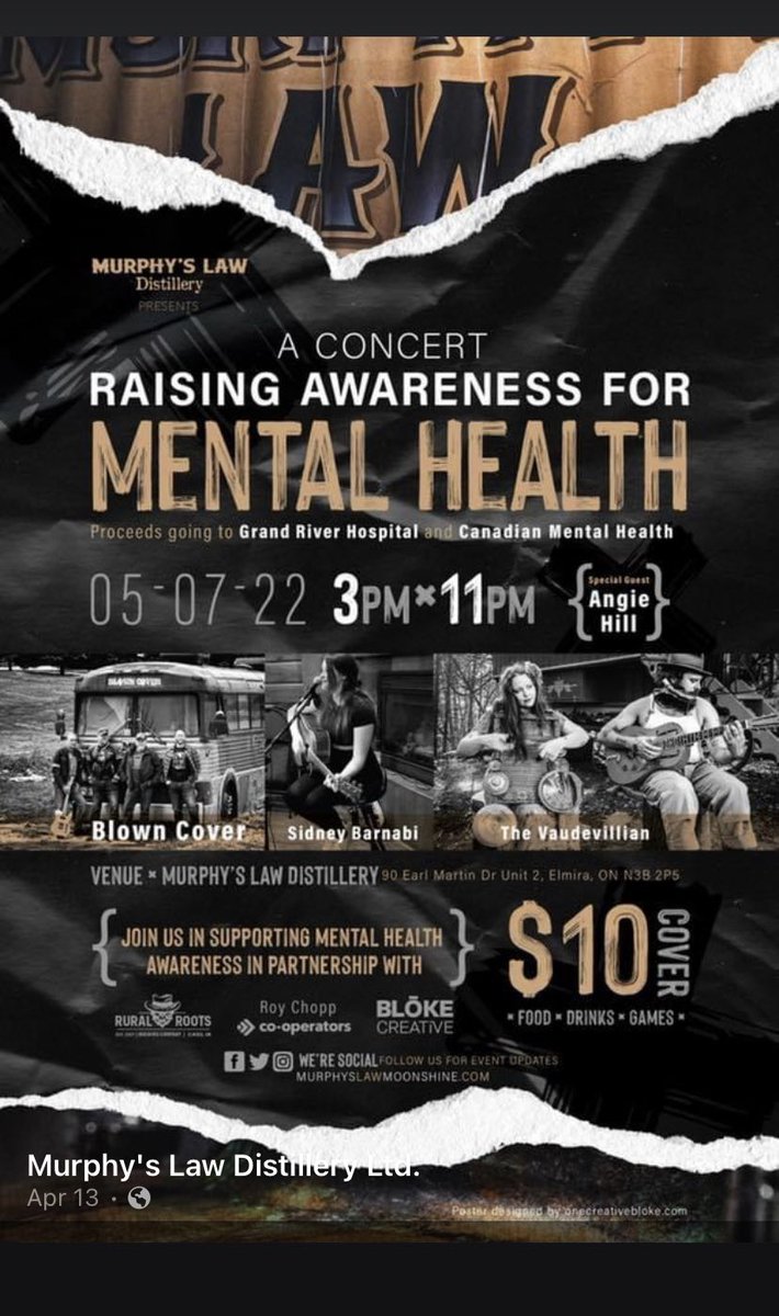 Angie_Hill40's tweet photo. A beautiful day for this!!!  Let’s have some fun and raise some money!! #MentalHealthAwarenessMonth #MentalHealthMatters @MurphysLawShine @CMHAWW @grhospitalkw @BounceRadio995 https://t.co/ipiEhePGzk