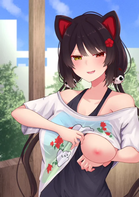これはおっぱいチャレンジinitkの絵 