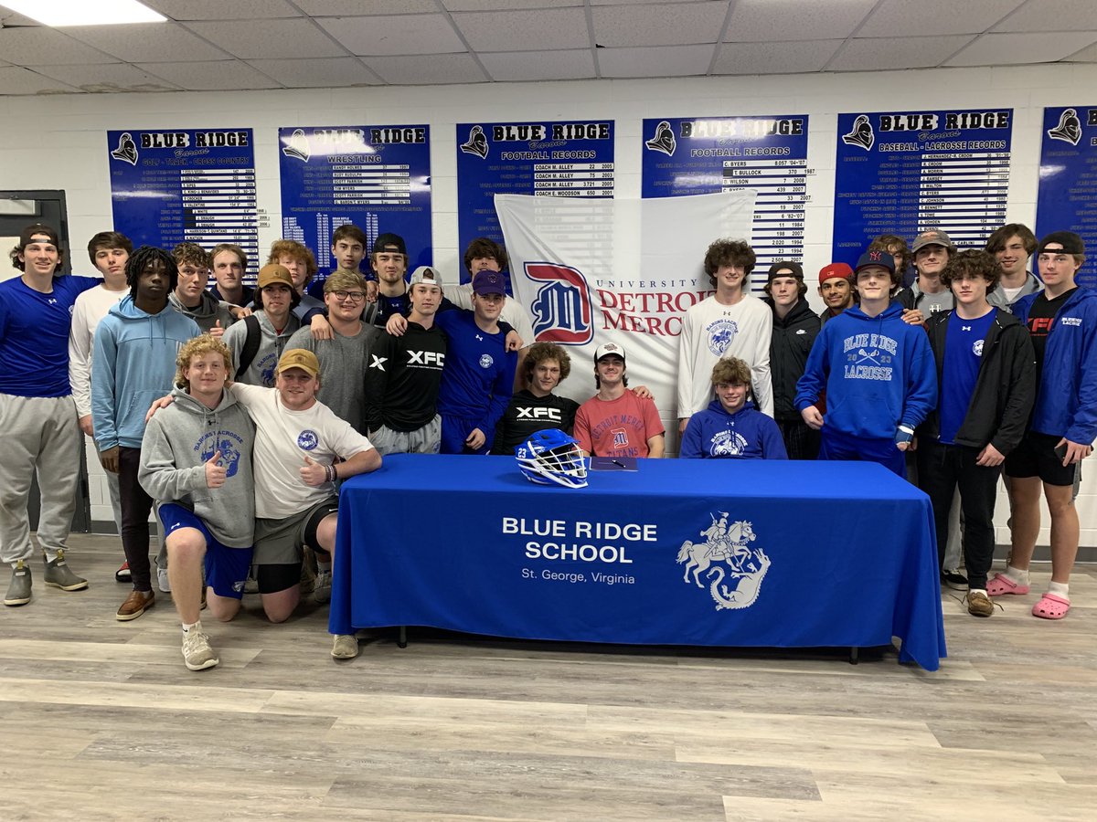 DomStarsiaPLL's tweet photo. In the midst of 5 games in 8 days and on the day before our final regular season game (yesterday), we were proud to join senior attackman and co-captain Danton Molotky, as he signed his National Letter of Intent for U of Detroit Mercy….congrats Danton! https://t.co/jc8Qb7T2Il