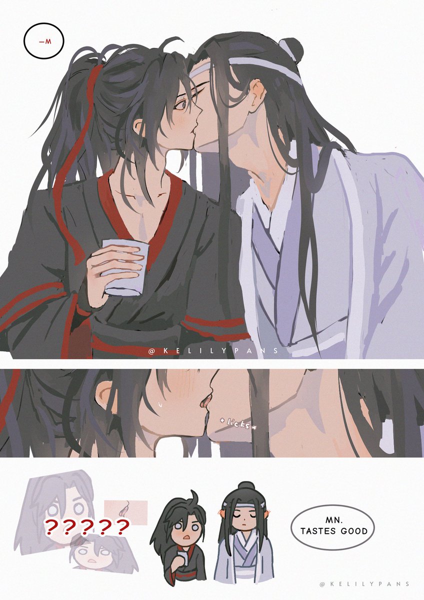 kelilypans's tweet photo. wei ying definitely underestimated lan zhan's evolution from panicked gay to confident gay 🤧
#忘羡 #mdzs #wangxian https://t.co/FWTg0FOU8z