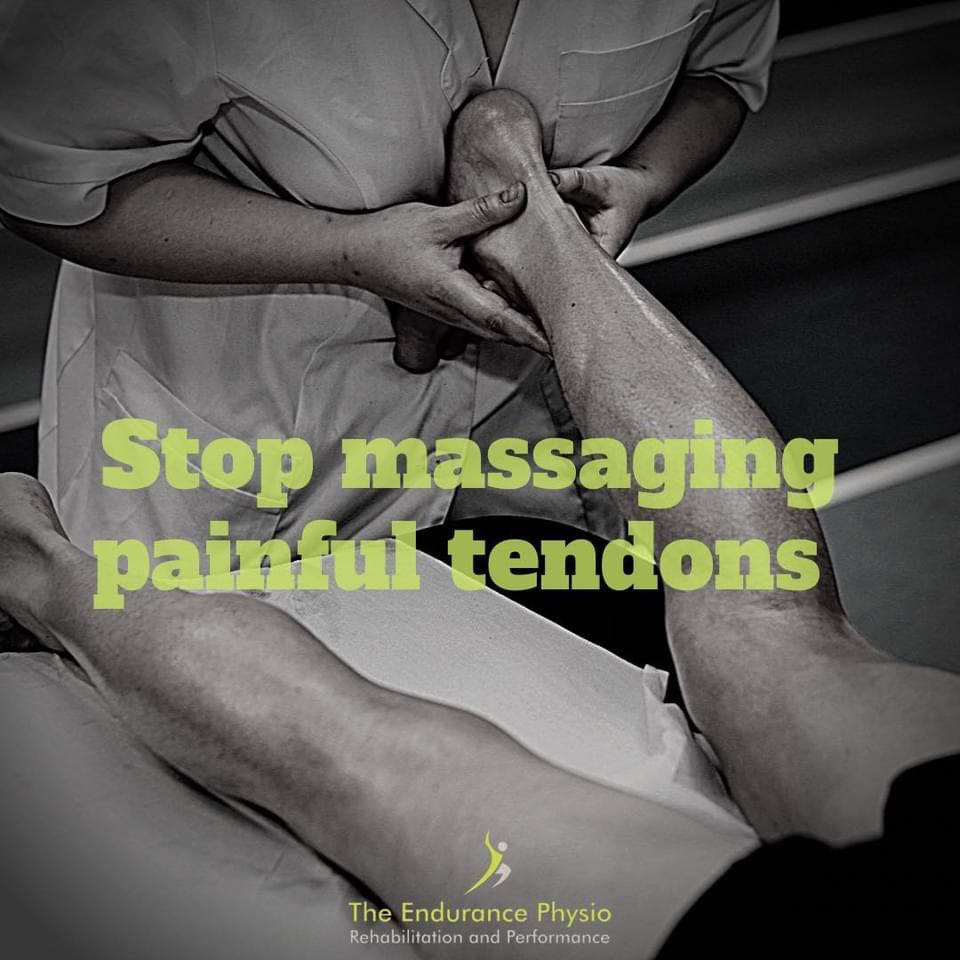 theEndurancePT's tweet photo. TENDINOPATHY MYTHS #2

Most things can feel a little pain relief if we rub them. 

For many years we would not only perform gentle massage on irritated and painful tendons, but we would be quite aggressive with them as well. 

1/5 https://t.co/meHOuvbCPM