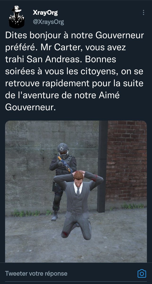 DailyGlobe_SA's tweet photo. 🔴BREAKING NEWS - Le Gouverneur Carter kidnappé et pris en photo, menacé de mort avec une arme par un individu lourdement équipé https://t.co/y71cli9M48