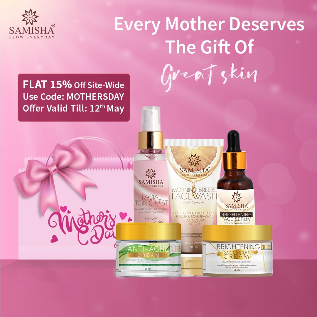 OrganicSamisha's tweet photo. THIS MOTHERS DAY... 
GIFT YOUR MOTHER SOME SPECIAL SKINCARE PRODUCTS 

FLAT 15% OFF
#SamishaOrganic #BODYLOTION #skinhealth #skincare #organicskincare #beauty #beautytech  #skinhealthcare   
For more information:
Log into
https://t.co/40H6u28oKL https://t.co/xktVZB89eF