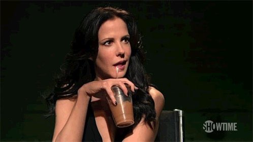 mazzyyyyyyy's tweet photo. She invented iced coffee https://t.co/rtWfxXG492