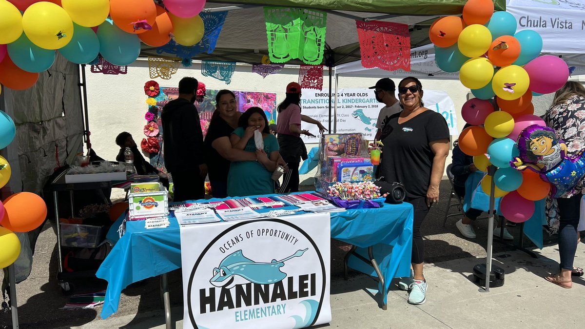 Stop by and visit Hannalei’s booth at the Early Ed Fair! #VistaFACE #EarlyEdFair2022