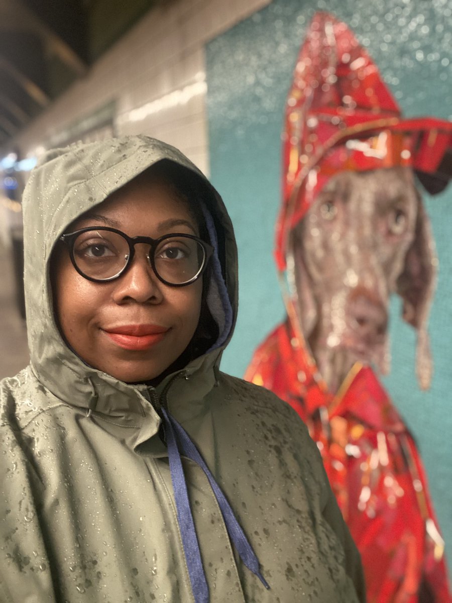 IAmAmeerah's tweet photo. 🐶@WilliamWegman mosaics at the 23rd Street subway in NYC.
https://t.co/tDYNl8uld6
#travel #art #wegman https://t.co/j6zGVl1FfN