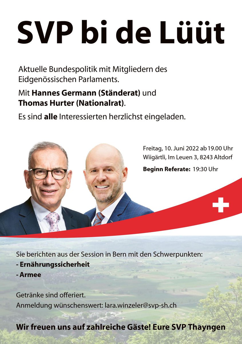 Für alli Interessierte.