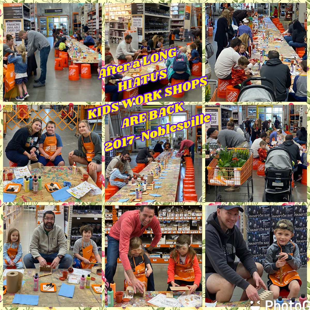 2017-Noblesville-YAY KID’s WORKSHOP🎉🎉🎈🎈 FINALLY BACK!! In PERSON!! ⁦@brenten_ludlow⁩ ⁦@BPlantenberg⁩ ⁦@Ryan05737690⁩ @jessiemanring ⁦@LeaSmock⁩ @rennierasm1970