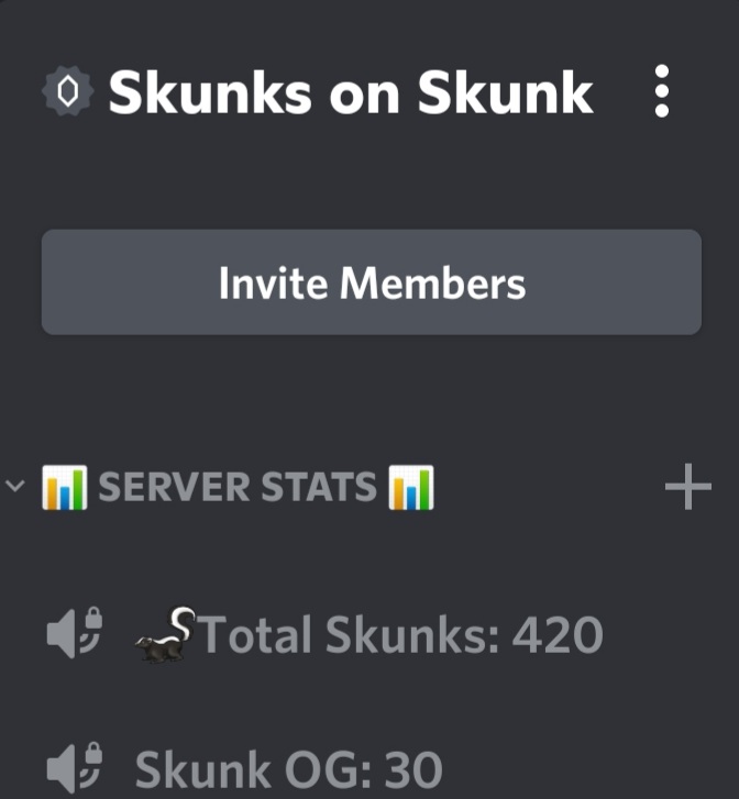 SkunksOnSkunk's tweet photo. Probably nothing🦨🍀

Discord has been open for 3 days, and we have already rached 420 skunks. 

Gonna celebrate this by taking a hit from the bong.

You can still get WL in Discord
https://t.co/NdqqnJanuf

🦨🍀

#solana #SolanaNFT #Weed
#nfts #nft #cryptocurrency https://t.co/FR6qMSzXav