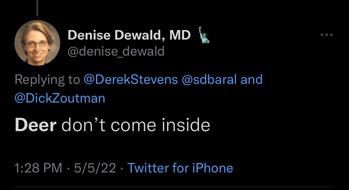 I don't want to say I'm happy that deer are getting covid but I'M HAPPY DEER ARE GETTING COVID.