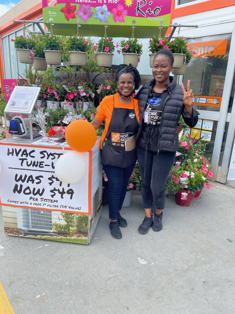 Team Coolray at The Home Depot Morrow!! HVAC Lead Generation Event and Kids Workshop!! Fantastic job Team👍