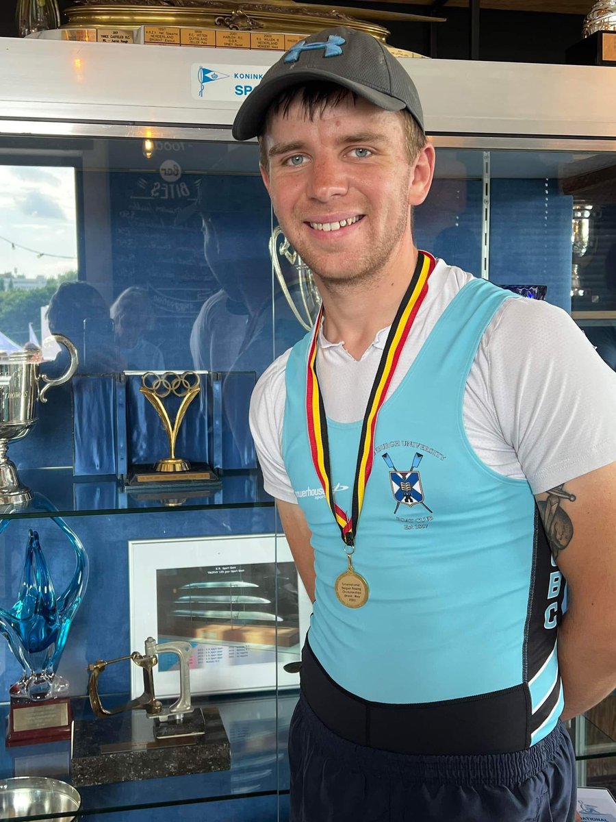 ScottishRowing's tweet image. GOLD RUSH - PART 2 🇧🇪

Congratulations to Dale Flockhart of @EdinburghUniBC on winning GOLD 🥇 today in the open single scull at the Ghent International May Regatta.

Dale will race again tomorrow in the lightweight men’s double scull.

#ScotsOnTour
#FlyingTheFlag 🏴󠁧󠁢󠁳󠁣󠁴󠁿🇬🇧