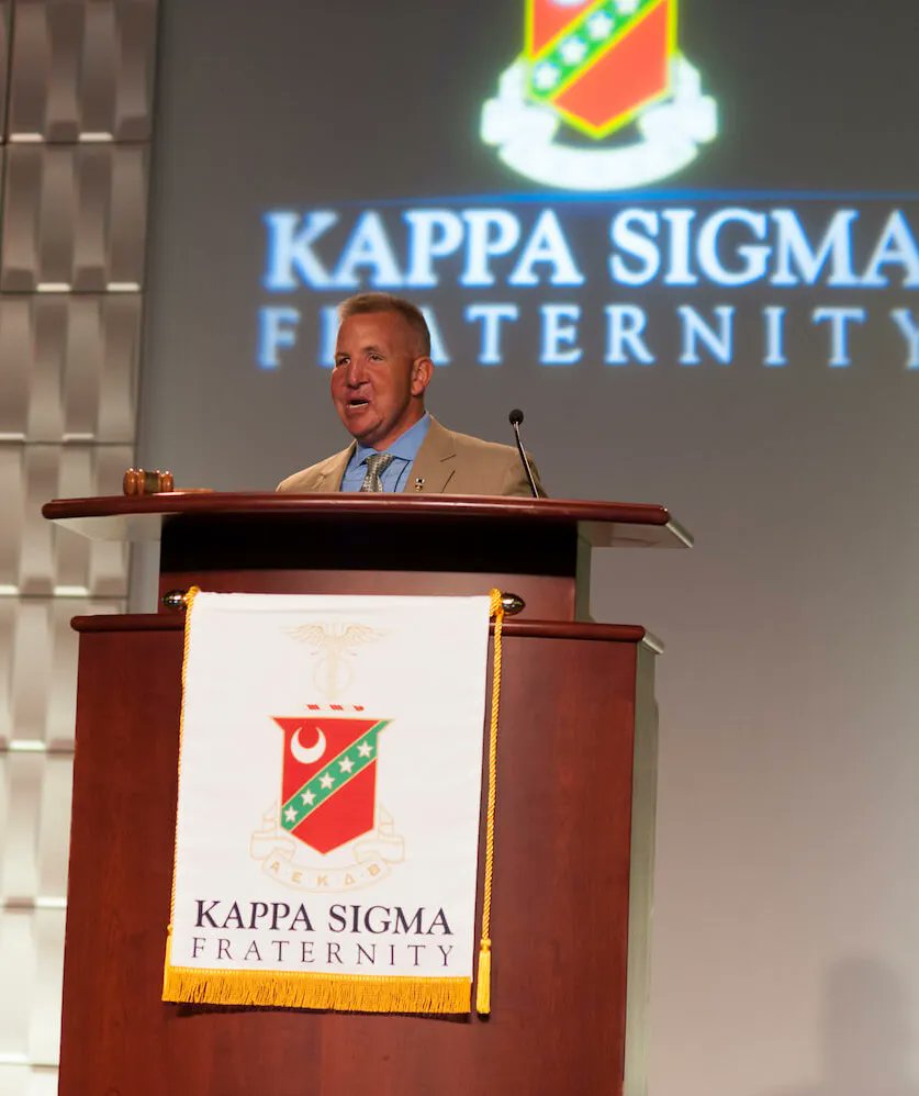 KappaSigmaHQ's tweet photo. Brother Justin Constantine, Lt. Col, USMC (ret) (Lambda-Sigma, JMU, ‘90) has joined the Chapter Celestial. We will always remember him as a model of Leadership &amp; Service, especially his efforts to better the lives of our Military Heroes. May he be admitted into that rest. #AEKDB https://t.co/MBOAz81su4