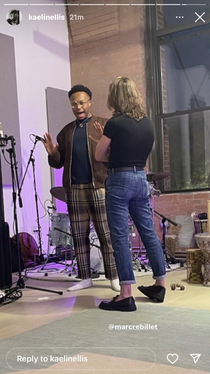 .<a href="/kaelinellis/">“KAELIN ELLIS”</a> hanging w <a href="/marcrebillet/">MARC REBILLET</a> (&amp; <a href="/THEK0UNT/">THE KOUNT</a>) in nyc 👀