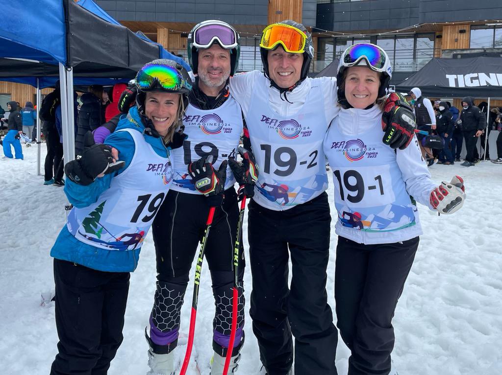 CE_CEPAC's tweet photo. #Defimagine2024 🤸 | Enchaînement des épreuves aujourd’hui pour notre team #CEPACROYABLE ➡ ski slalom ⛷, volley-ball 🏐, sprint non-voyant 🏃 et biathlon course-tir en relais 🏹 https://t.co/MT1LOW0DKU