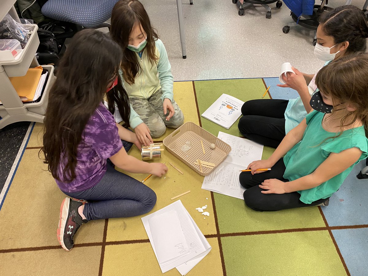 MsJacksonT3rd's tweet photo. Jackson’s 3rd graders planning and building our wind and precipitation measuring tools.  #3rdGradeMeteorologist 
@A2schools @A2_Logan @A2SchoolsSuper @a2_math https://t.co/XzXDjRqEFs