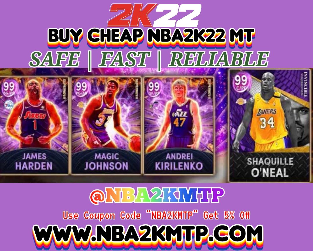 TDstubs's tweet photo. 💥1 MILLION #MT #Giveway 🎁

1st Winner 300K
2nd Winner 200K
3rd Winner 150K - 2
4th Winner 100K - 2 🏆

To Enter🍀:
👉🏽 Follow 
@NBA2KPrime @nba2kmtp
👉🏽Like and RT
👉🏽Tag 2 Person
⏳Ends: Tuesday

BUY CHEAP &amp; FAST MT NOW👉🏽 https://t.co/SbcsiBPKAu
(GET 5% OFF USE CODE "2K22CODE") https://t.co/uAlb7hmcXb
